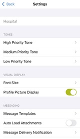 Spok Mobile iOS 4.10 - Settings Screen_150px.jpeg