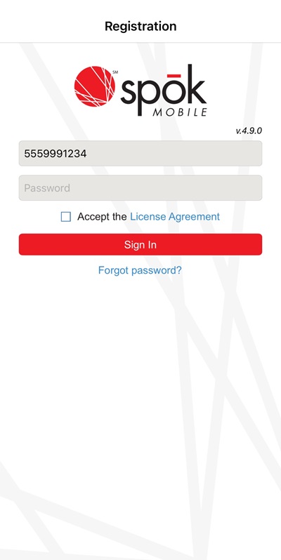 Spok Mobile iOS 4.9 - Registration Screen (Username Only).jpeg